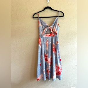 Summer Dress Tie Front